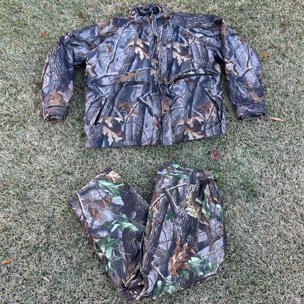 Field N Stream 2-1 Jacket Hydroproof Ultra Camouflage Size xxLarge and pants
